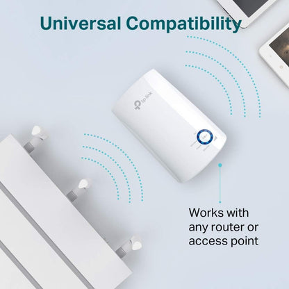 TP-Link TL-WA850RE N300Mbps WiFi Extender Booster, Ethernet Port, Internet Booster, Access Point,WiFi Repeater, WiFi Extender,App Control, WiFi Booster Range Extender, Plug & Play,UK Plug