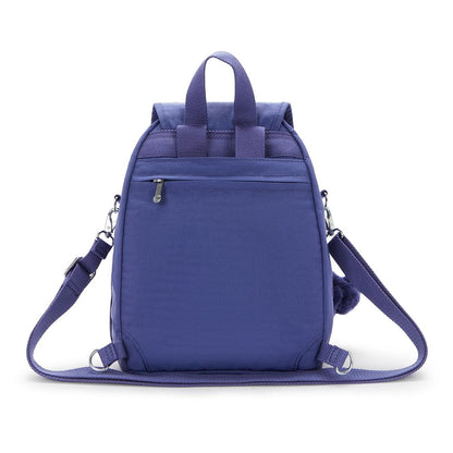 Kipling FIREFLY UP Small backpack (convertible to shoulderbag), Ocean Blue (Blue)