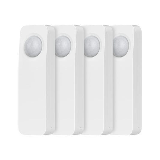 THIRDREALITY Zigbee Motion Sensor 4 Pack, Zigbee Hub Required, Pet Friendly, Work with Home Assistant, SmartThings, Aeotec, Homey, Hubitat or Echo Devices with Built-in Zigbee hub