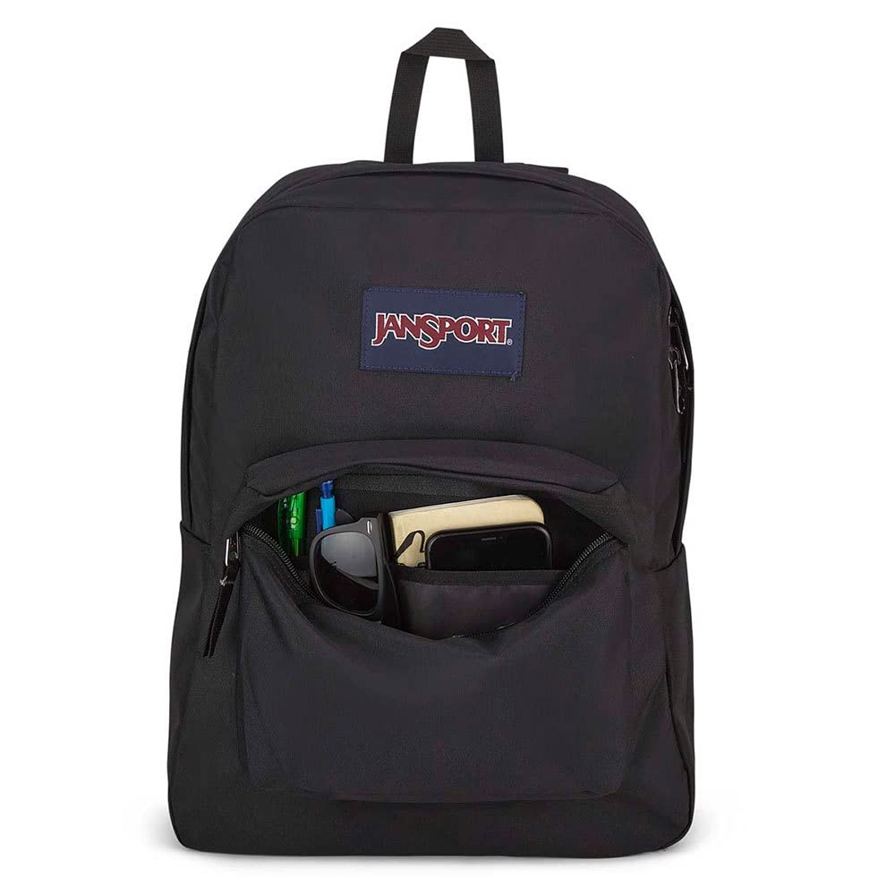 JANSPORT SUPERBREAK ONE Large Backpack, Black (Black)