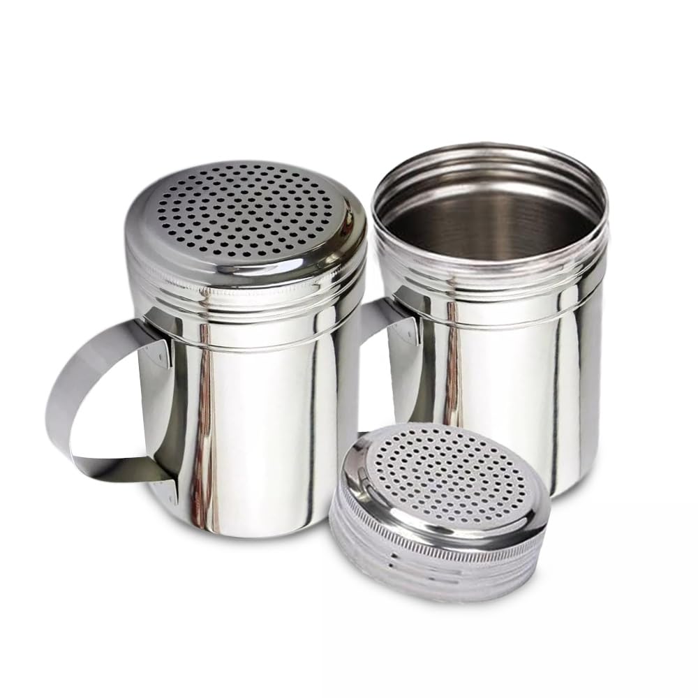 Concession Essentials Popcorn Salt Shakers With Handle, 10 oz, Pack of 2