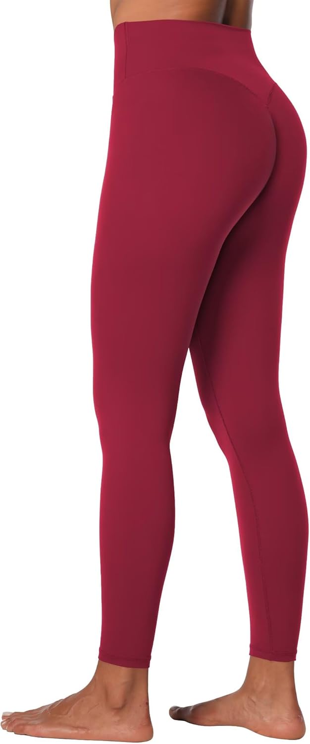 Sunzel Sunlissia Hidden Butt Lifting Scrunch Workout Leggings for Women, Crossover High Waist Yoga Pants with Tummy Control