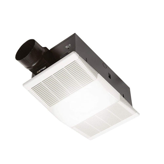 Broan-NuTone 80 CFM Ceiling Bathroom Exhaust Fan with Light and 1300-Watt Heater 765H80L