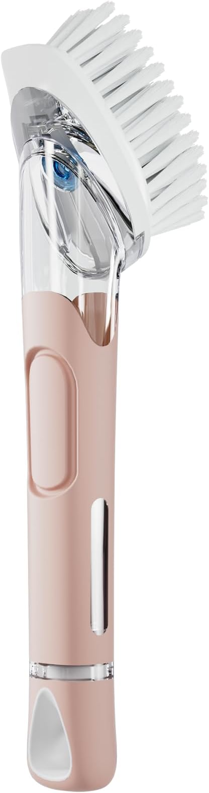 RIMAY Dish Brush with Soap Dispenser, Dish Washing Brush with Handle, Soap