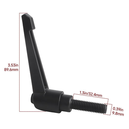 Suitable for Peloton Exercise Bike Seat and Handlebar Height Adjustment Handle Replacement – Alloy L Handle for Vertical Post, Exercise Bike Parts and Tools for Seat/Handlebar Up and Down Adjustment