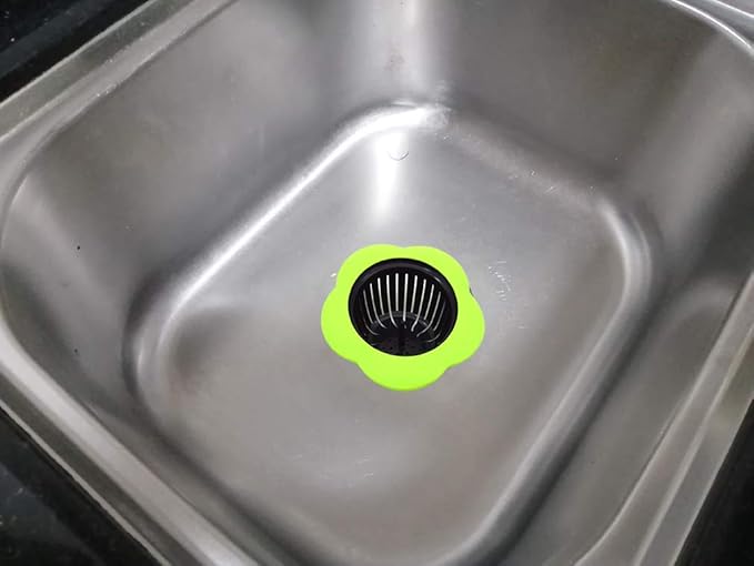 Kitchen Sink Strainer 4 Pack, Pouring strainers，Drain FilterLarge Wide Rim 4.5"