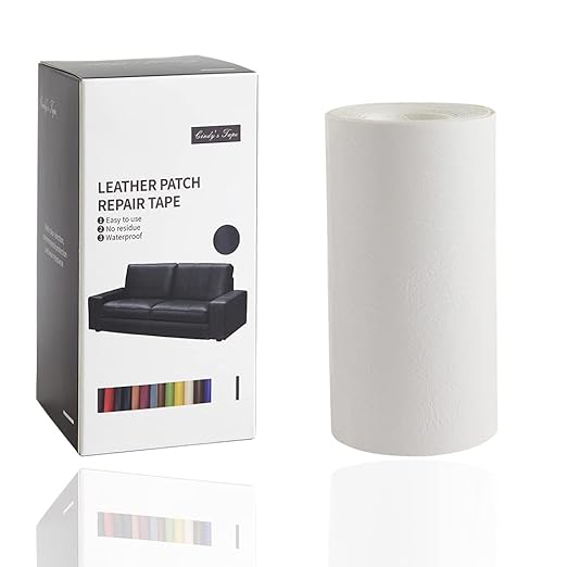 Cindy's Tape Leather Repair Patch Kit White 4 x 60 inch Leather Repair Tape
