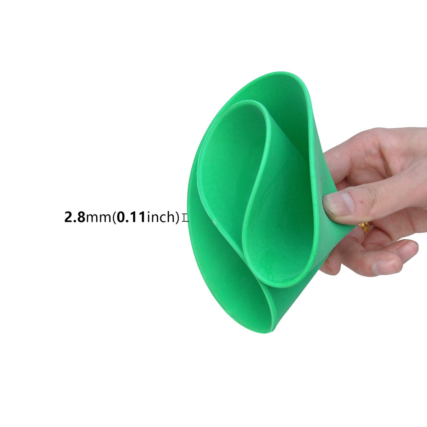 Eco Walker Spot Markers 6pcs 4inch 6inch 8inch 10inch 12inch Floor Marker for Kids Agility Training (8inch)