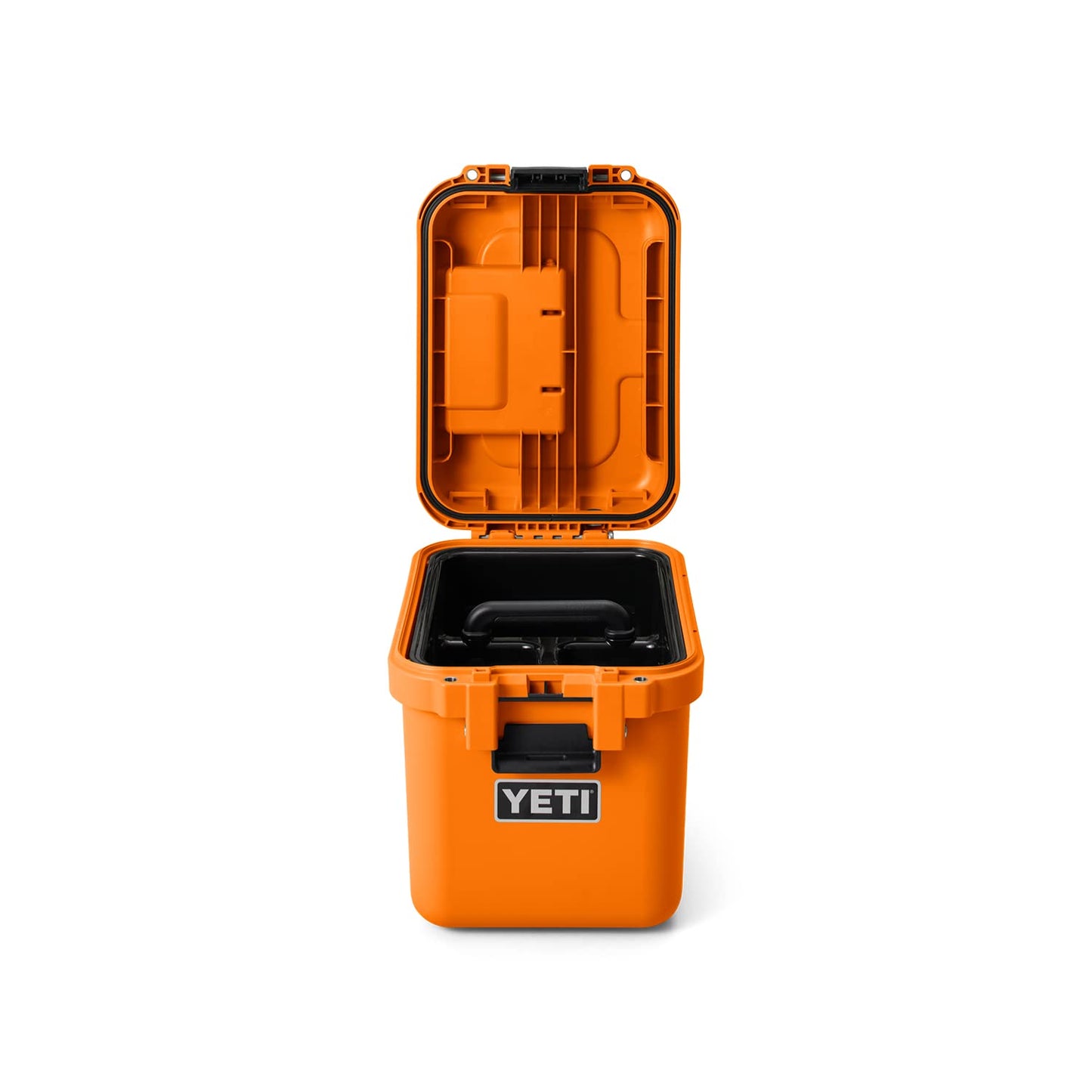 YETI LoadOut 15 GoBox Divided Waterproof Cargo Case, Dry Box, Camera Case, Fishing Tackle Box, King Crab