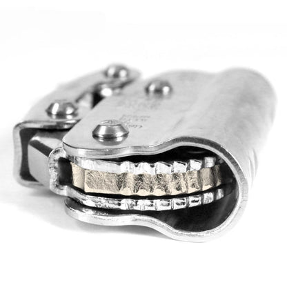YERGOFE Climb Self Locking Rope Grab - Alloy Steel, Safety Protection 25 kN(Aprx 300LB), Used with 5/8’’ Lifeline Rope, for Construction, Climbing, Fall-Protection (Round Lock)
