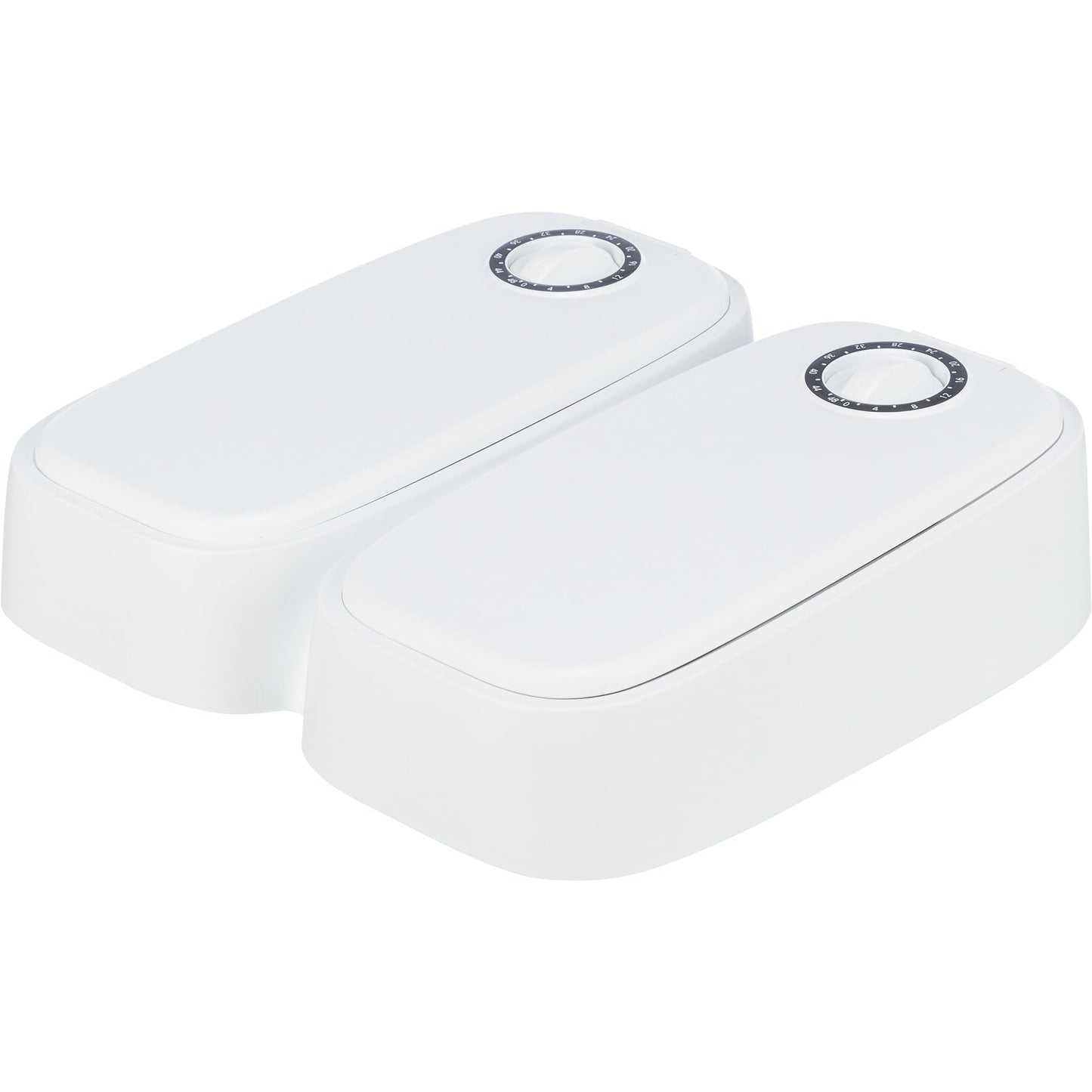 Trixie TX2 Automatic Food Dispenser, 300 ml/ 27 × 7 × 24 cm, white – Black/white - 24372