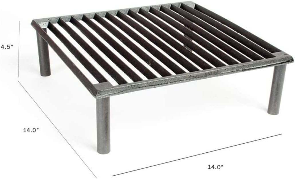Chicago Brick Oven - Cast Iron Tuscan Grill - Amazing Camping Grill, Fire Pit Grill and Pizza Oven Grill