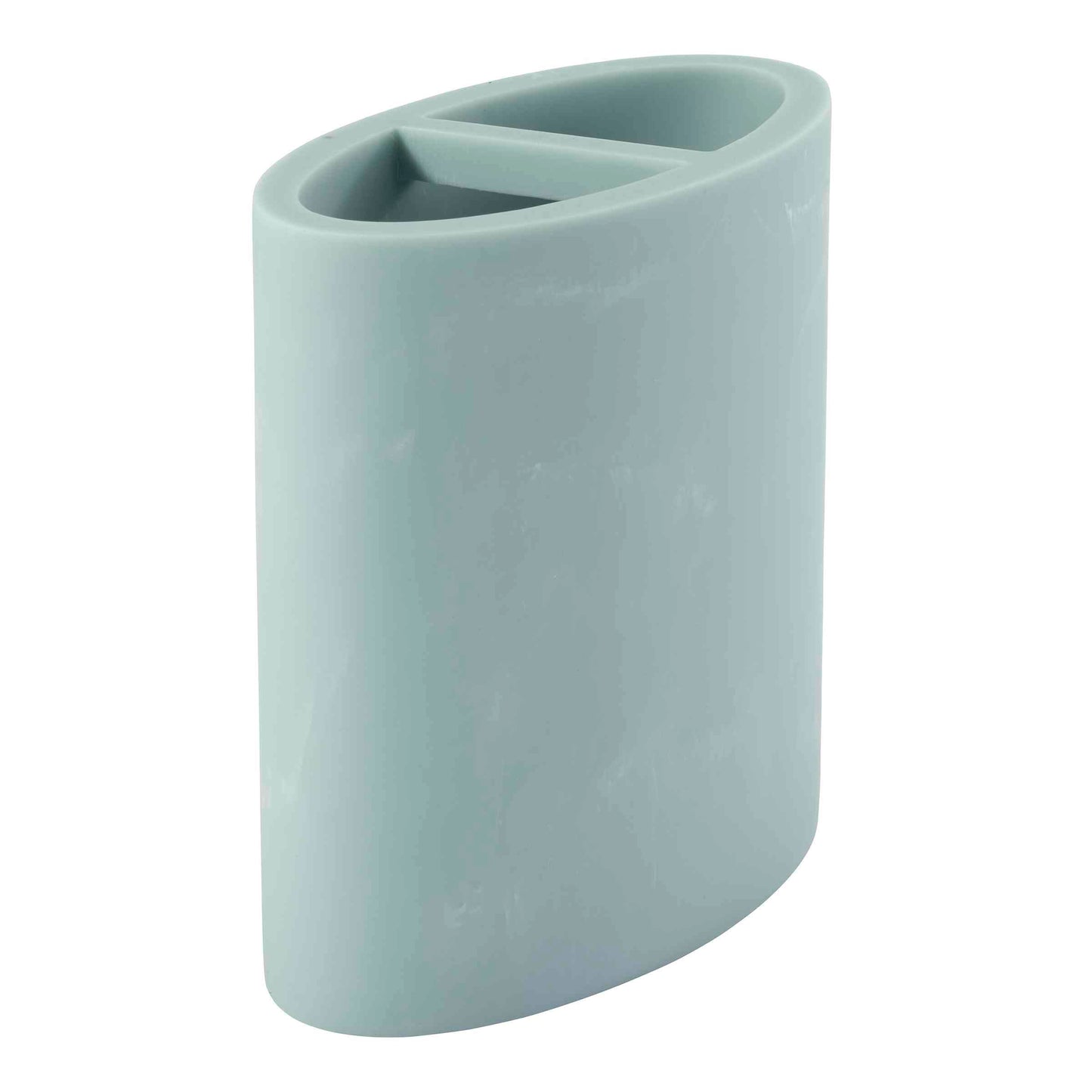 Nicole Miller - Toothbrush Holder, Resin Countertop Accessories, Dorm Room Essentials (Kendall Collection, Oasis)