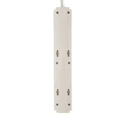 Eaton Tripp Lite series 6 Outlet Surge Protector Power Strip, 6ft Extension Cord, 900 Joules, 15A Circuit Breaker, UL Certified, Black (TLP606B)