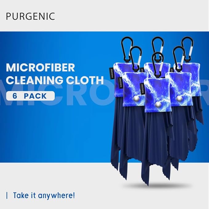 Microfiber Cloth & Glasses Wipes Lens & Glasses Cleaning Cloth