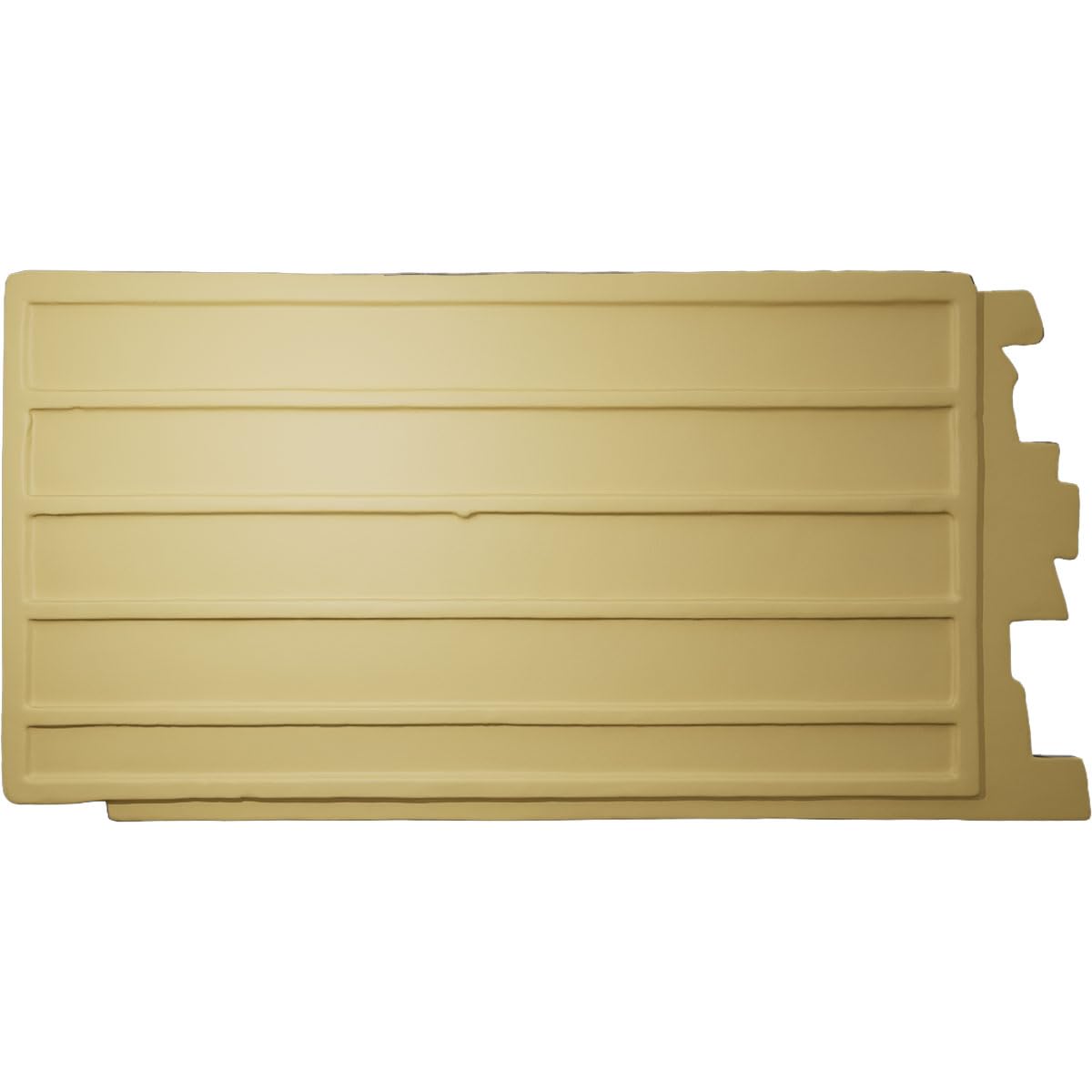 EverStone Acadia Ledge Faux Stone Panel, 49"W x 25 1/2"H x 1 1/4"D, Urban Color