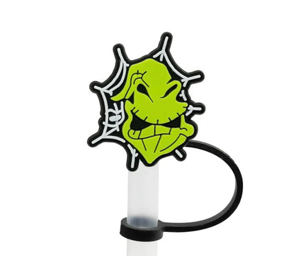 6 Pack 10mm Straw Toppers Compatible With Stanley 30oz & 40oz Tumbler Cups (Halloween Bundle)