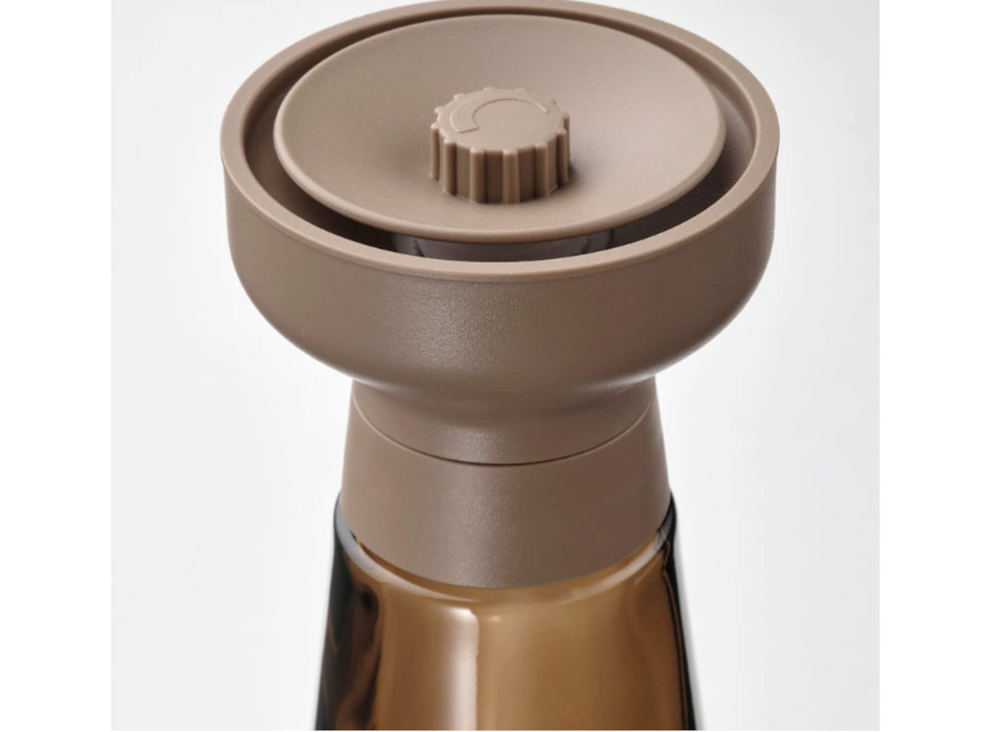 Ikea Halvtom Spice Mill, Glass/Brown, Set of 2 Piece per Pack,19 cm (7 ½ ")