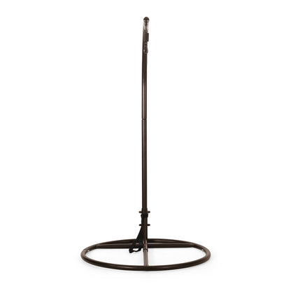 Christopher Knight Home Briggs Indoor/Outdoor Hanging Chair Stand Only - Brown