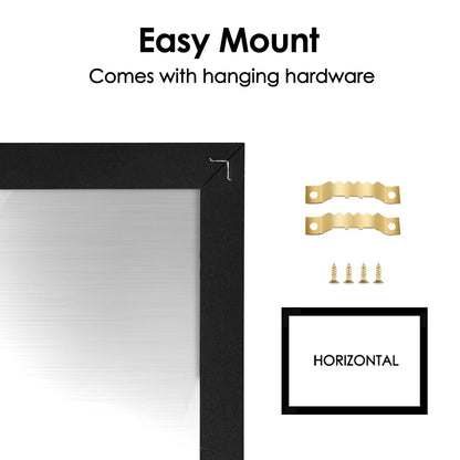 TORASO Calendar Chalkboard,Small Magnetic Surface Black Wood Frame Chalk Board for Planning,10.6 x 14.6 inches,School Timetable Memo, Hanging Board for Office, School and Home(YLHB-BK-2737)