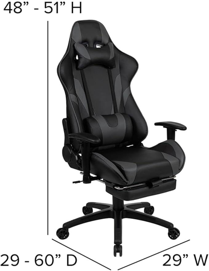 Flash Furniture X30 Gaming Chair Racing Office Ergonomic Computer Chair