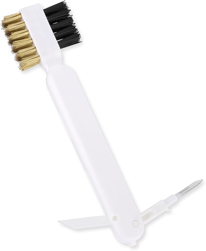 Kitchen Cleaning Scrub Brush Deep Gas Stove Brass Wire Brush