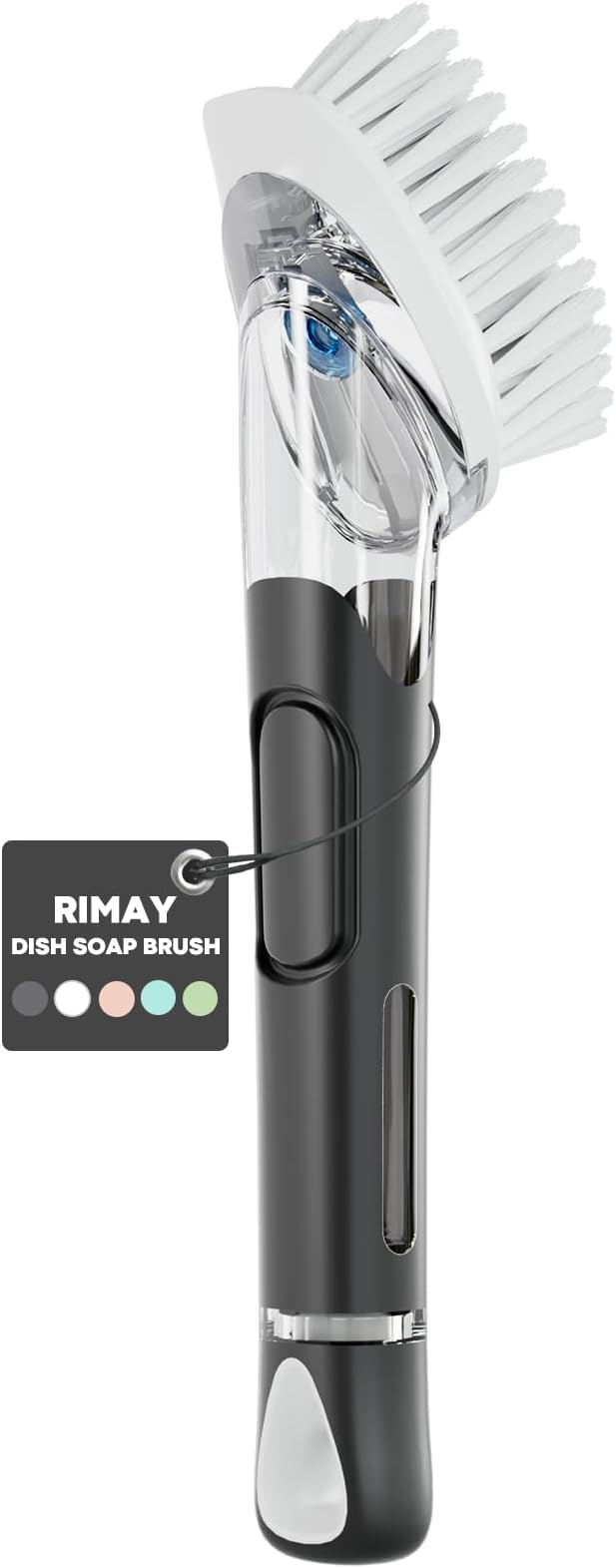 RIMAY Soap Dispensing Dish Brush, Dish Scrubber
