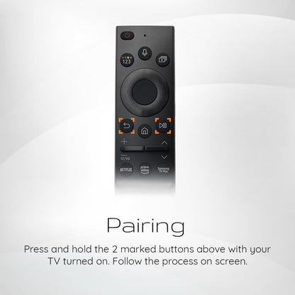 Ceybo Original Solar Voice Remote Control Replacement with YouTube Netflix Shortcut for Samsung Smart TVs, Compatible with Neo QLED 8K, QLED (BN59-01480A)