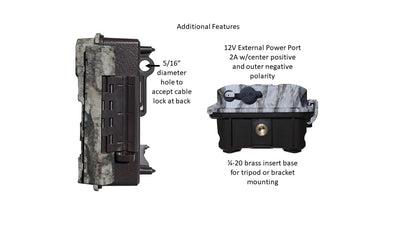 ALPHA CAM No Glow 4K Video Dual Lens Hunting Trail Camera 32MP 60fps IP67 Waterproof Scouting Cam with Ultra Fast Trigger Speed and Recovery Rate 2.4" Color Viewscreen