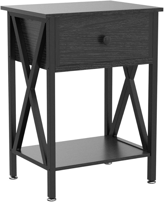 VECELO Nightstands, Modern End Side Tables, Night Stand