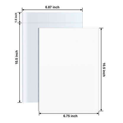 100ct Current Comic Bags and Boards - Reusable Boards, Bags 1 1/2" Flap, Clear Protector