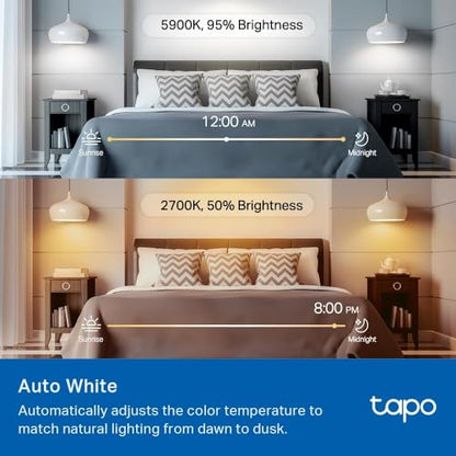 Tapo L535B Smart Bulb, B22 Colour Changing Light Bulb, Alexa Light Bulbs, LED Light Bulb,Energy Monitoring, 8.6W Smart Light Bulb, Dimmable, Voice Control with Apple HomeKit, Alexa and Google