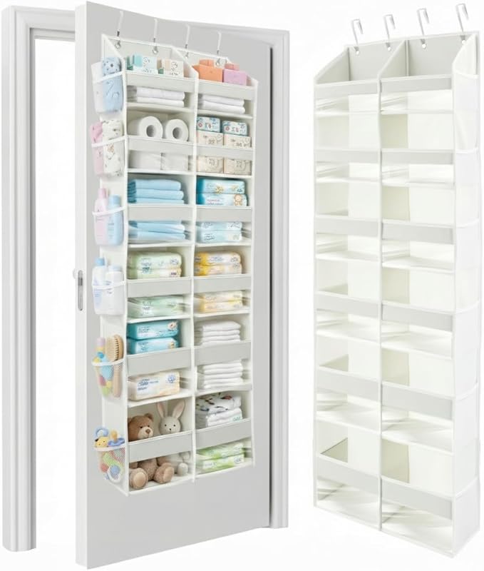HOMELUX THEORY UPGRADED 6 Tiers Over The Door Organizer Hanging