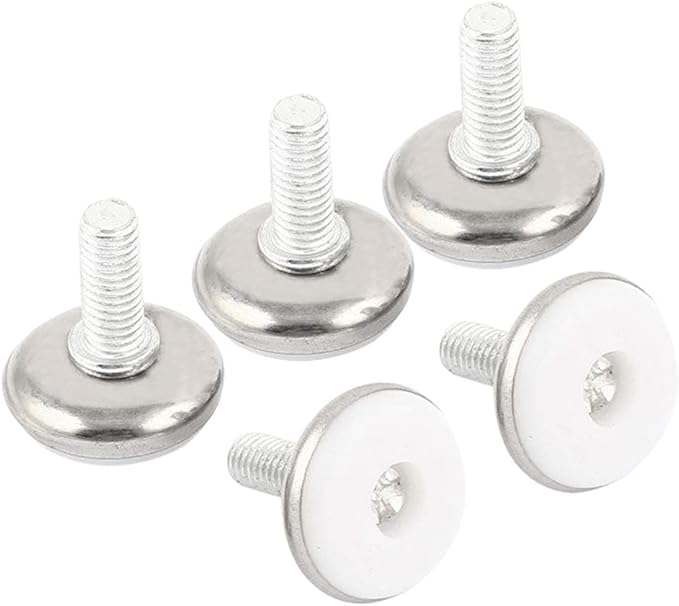 30Pcs Adjustable Furniture Leg Base Leveller Table Leveling Feet Pads, M6 x