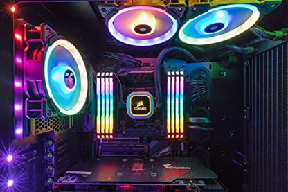 Corsair VENGEANCE RGB PRO DDR4 RAM 32GB (2x16GB) 3600MHz CL18 AMD Ryzen iCUE Compatible Computer Memory - Black (CMW32GX4M2Z3600C18)