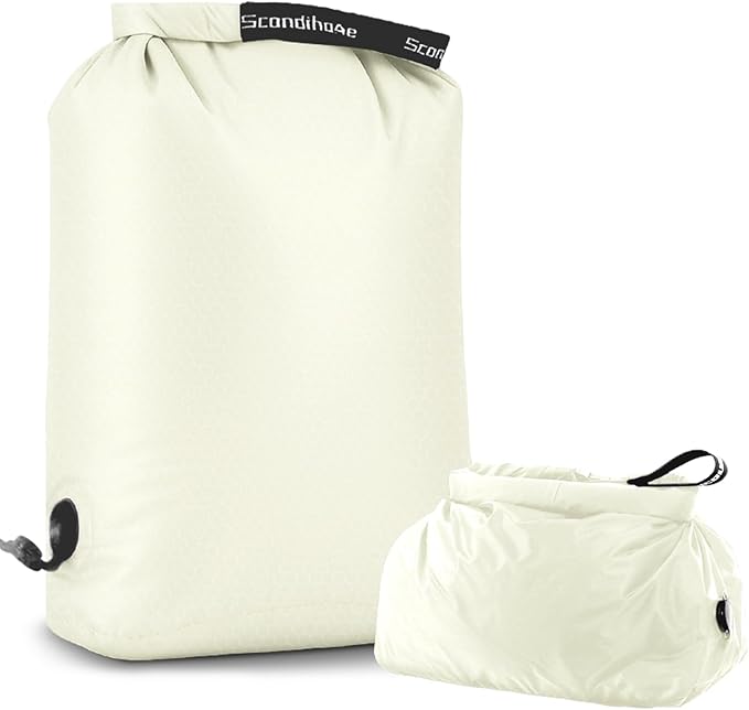 Travel Laundry Bag, Pump Free Vacuum Storage Bag Reusable Compression Dirty