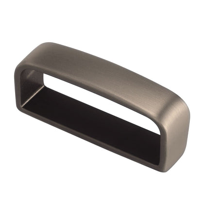 DJCAIZYY Belt Loop Keeper 1 1/2" (38mm-40mm) Grey Brushed Belt Loop Men's Belt Buckle Accessories