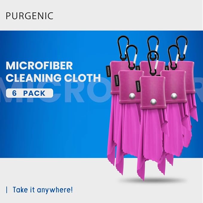 Microfiber Cloth & Glasses Wipes Lens & Glasses Cleaning Cloth