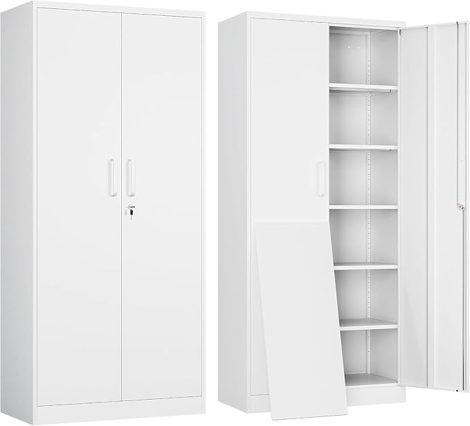 Yizosh Metal Garage Storage Cabinet