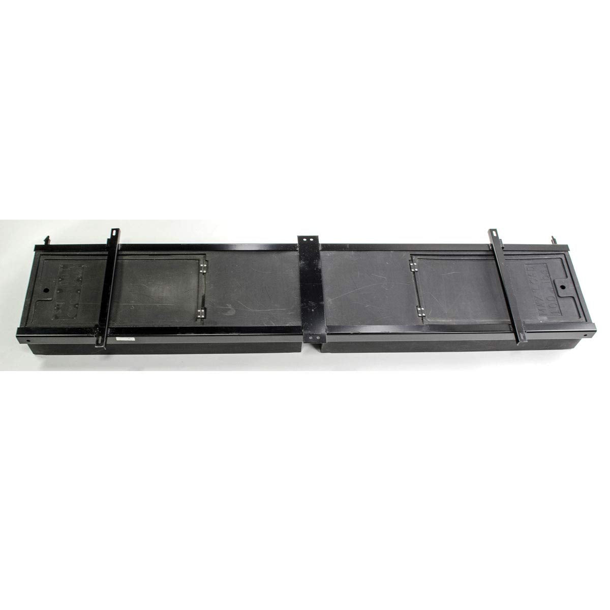 Lippert 236558 RV Double Box Under Chassis Storage Unit Black