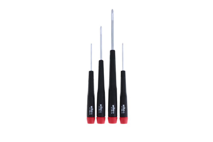 Wiha 26194 Screwdriver Set, Phillips with Precision Handles, 4 Piece