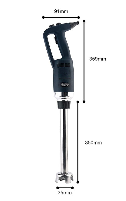 NJTFHU 14 in Heavy Duty Immersion Blender Handheld Kitchen, Hand Blenders for Kitchen, Commercial Mixer Electric, 500W Removable Shaft 2500rpm to 15000rpm, Emulsifier Blender Handheld