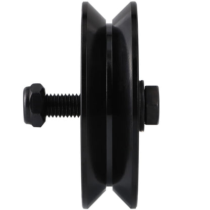 Skelang V Groove Wheel 4 Inches, Slide Gate Wheel with Double Bearings, Rolling Gate Caster for Inverted V Track, 2200 Lbs Load Capacity