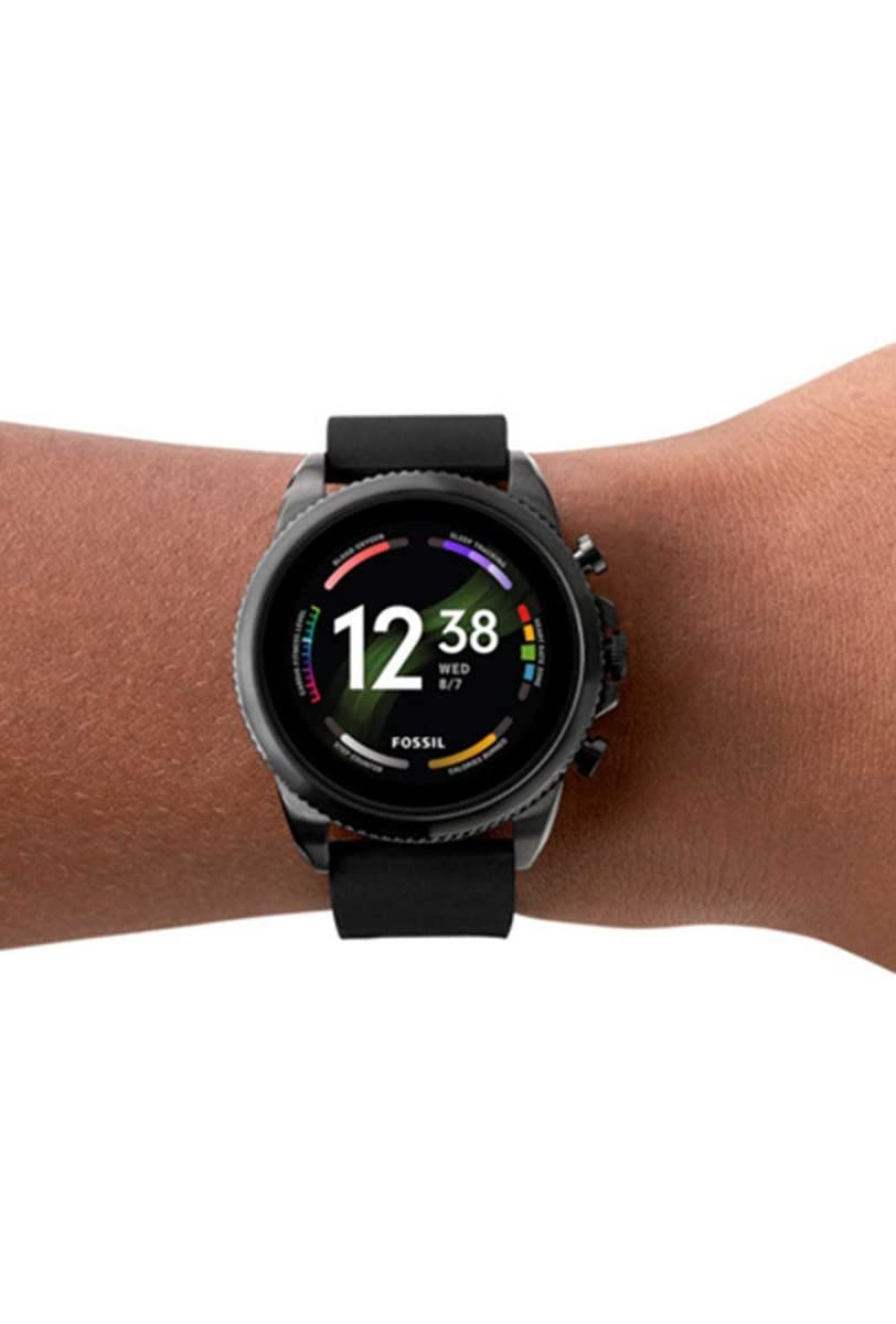 Fossil Watch for Men Gen 6 Touchscreen Smartwatch with Speaker, Heart Rate, NFC, and Smartphone Notifications FTW4061