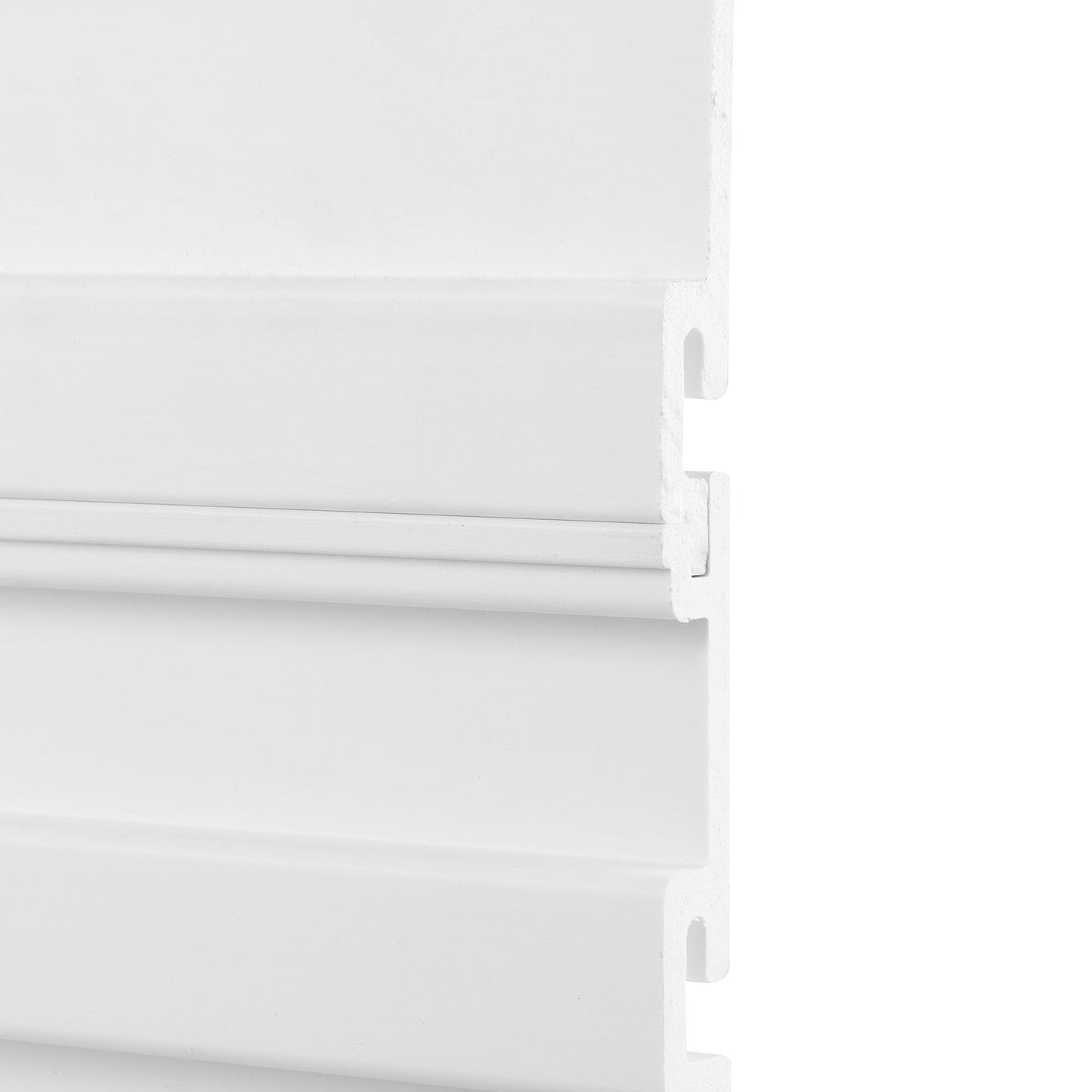 TRINITY 48 Sq Ft Modular Slatwall Panels Kit, Garage Organization and Storage System, Includes 24 Garage Organizer Accessories, 3600 lb Total Capacity, White PVC, Stud Mount Hardware Included