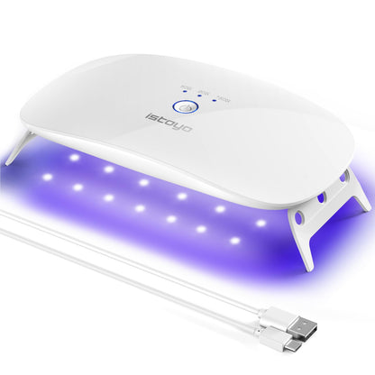 ISTOYO UV Light for Resin, Large Size Dual Wavelength and High Energy Value, UV Lamp for Curing Resin Molds, Jewelry Making, DIY Craft