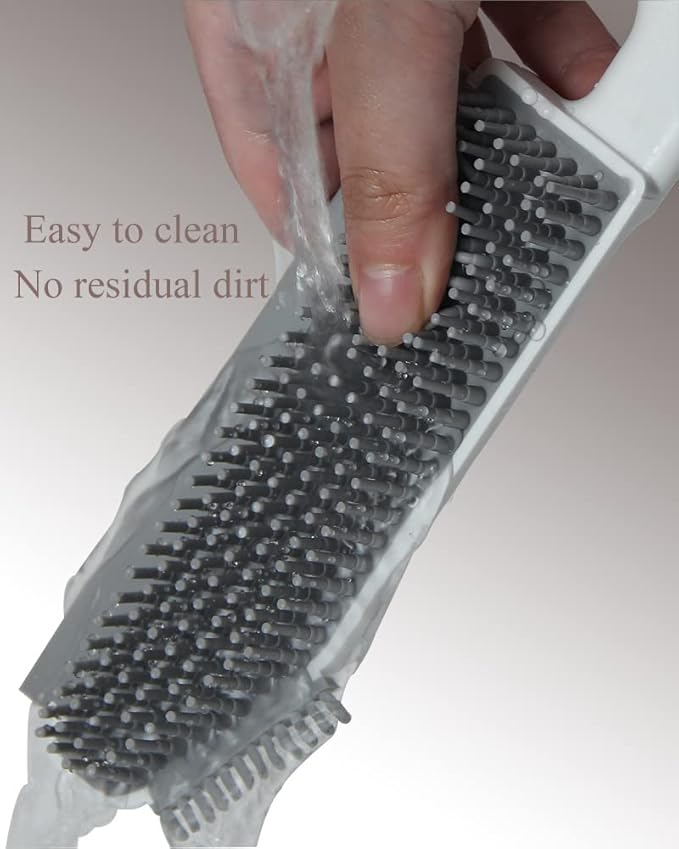 Multifunctional Cleaning Brush 2 Pcs Silicone Cleaning Brush Small Crevice