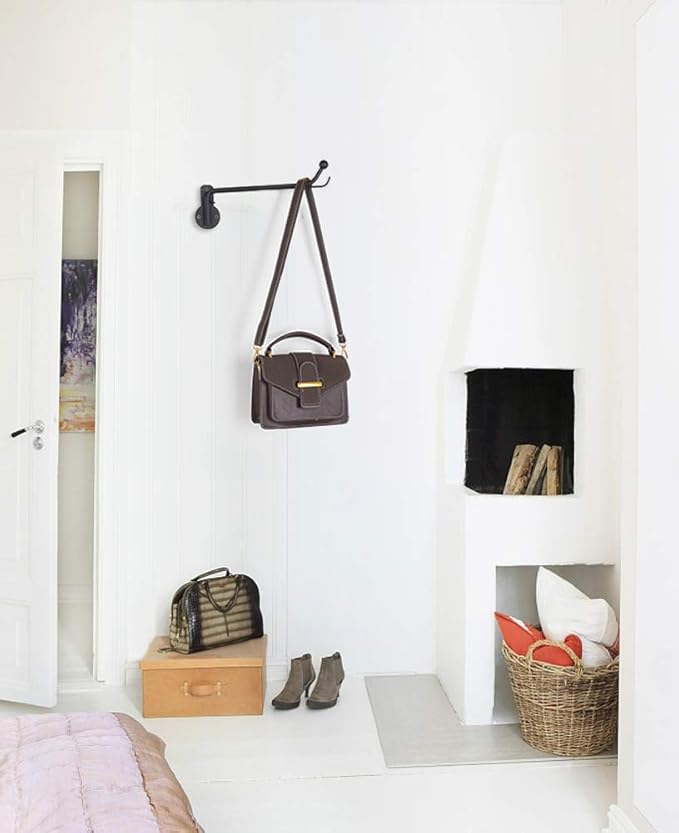 Mkono Wall Mounted Drying Rack Laundry Clothes Hanger