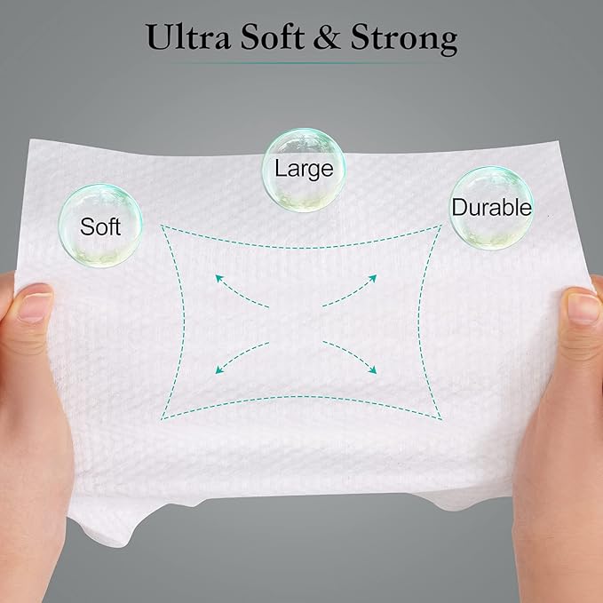 Disposable Face Cloths for Washing Disposable Towels Facial Towelettes Facial