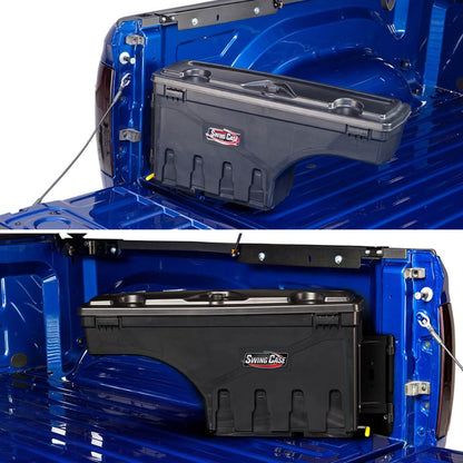 RealTruck UnderCover SwingCase Truck Bed Storage Box | SC100P | Fits 2007 - 2019 Chevy/GMC Silverado/Sierra 2500/3500HD Passenger Side